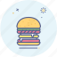 burger, fastfood, hunger, food 