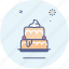 birthday, cake, fun, newyear, party, bake, food 