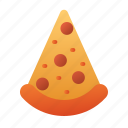 pizza, slice, cheese, food
