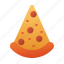 pizza, slice, cheese, food 