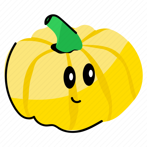 Cucurbita, pumpkin, vegetable, healthy food, healthy diet sticker - Download on Iconfinder