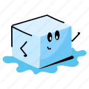 ice block, freeze cube, ice cube, melting ice, ice 