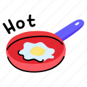 fried egg, fry pan, cooking, hot meal, egg 