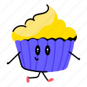 cupcake, muffin, dessert, confectionery, bakery food 