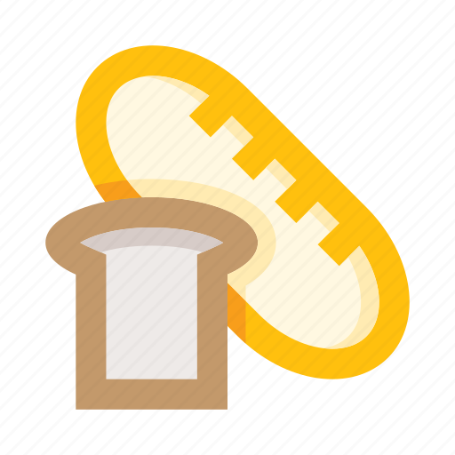 Bread, loaf, bakery, food, supply, kitchen, gastronomy icon - Download on Iconfinder