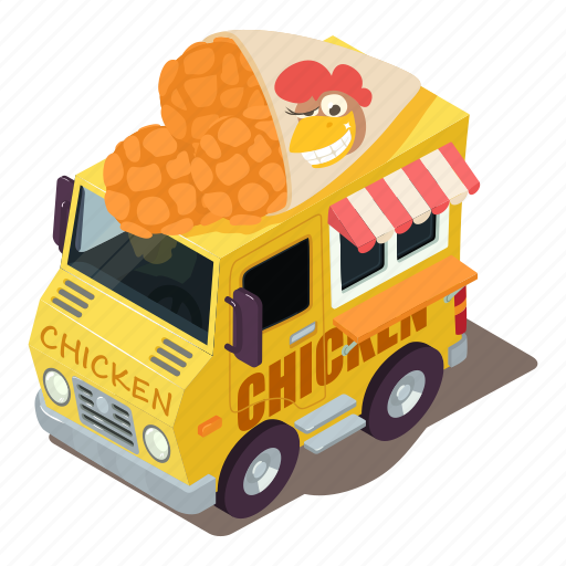 Chicken, dm5, illustration, isometric, logo, machine, vector icon - Download on Iconfinder