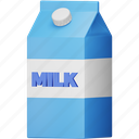 milk, box, food, drink, package, carton, beverage