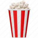 popcorn, food, sweet, film, cinema, snack, corn