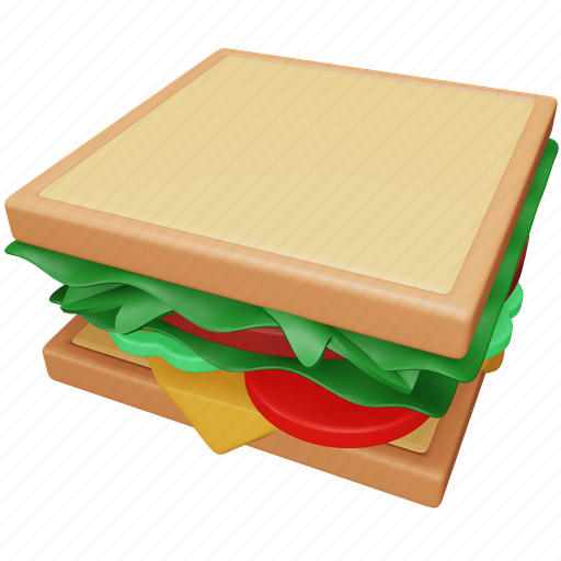 Sandwich, food, bread, breakfast, fast food, snack, meal icon - Download on Iconfinder