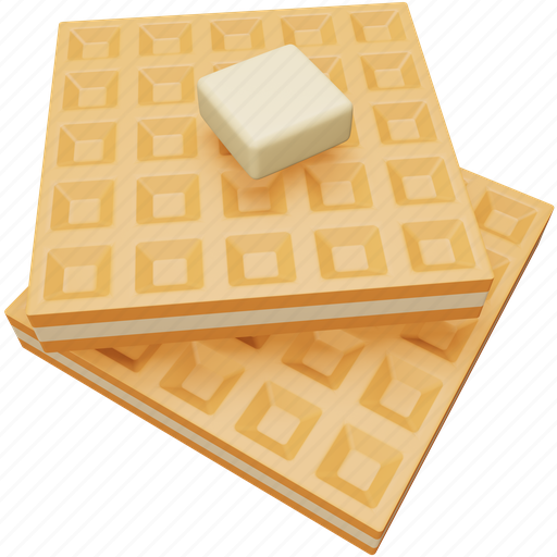 Waffles, food, chocolate, bakery, sweet, dessert, snack icon - Download on Iconfinder