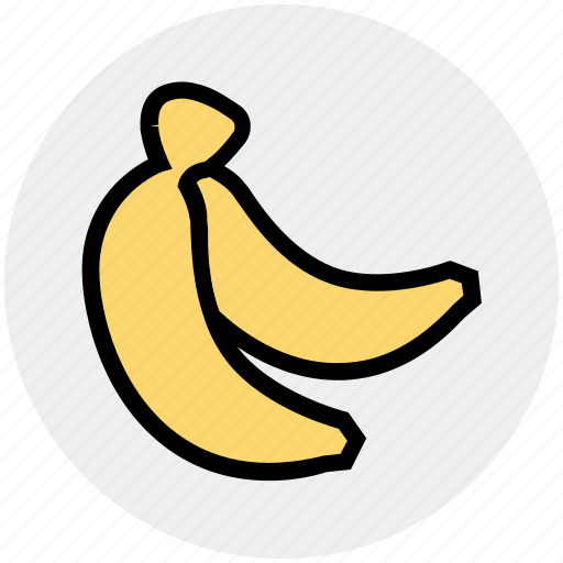 Banana, food, fresh, fruits, healthy, vitamin icon - Download on Iconfinder