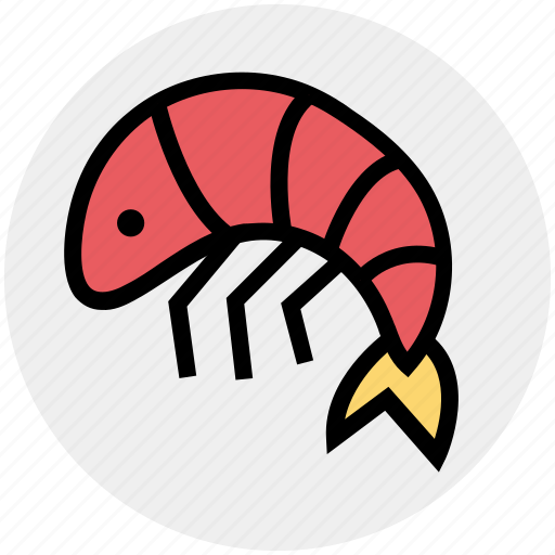 Crustacean, food, foodix, prawn, seafood, shrimp icon - Download on Iconfinder