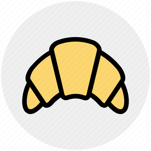 Bakery, baking, breakfast, croissant, dessert, food, sausage icon - Download on Iconfinder