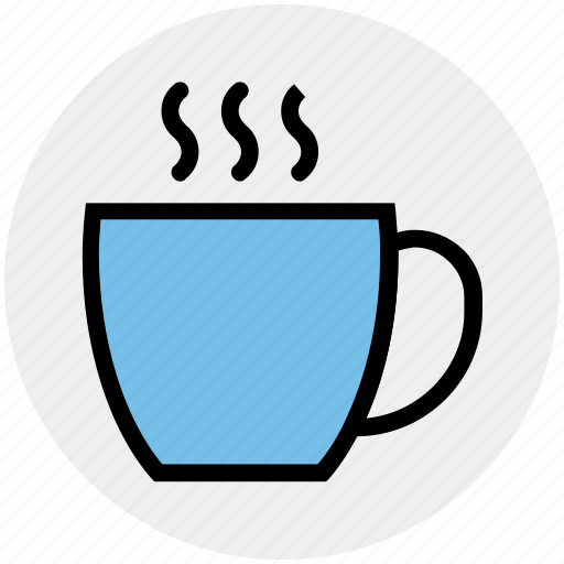 Coffee, cup, drink, hot, hot coffee, tea icon - Download on Iconfinder