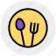 eating, flatware, fork, plate, spoons set, tableware, utensil 