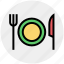 eating, flatware, fork, knife, plate, tableware, utensil 