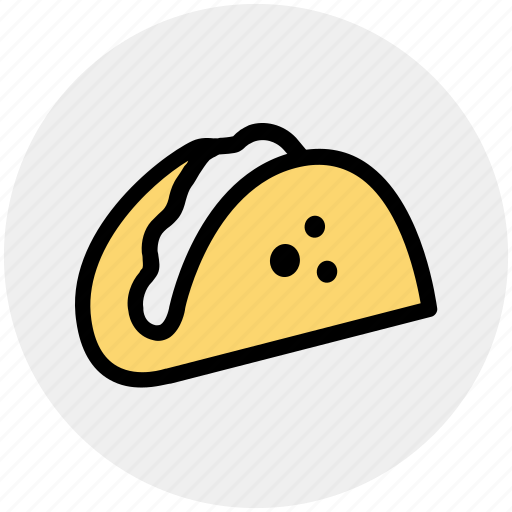 Fast, fast food, food, junk food, lunch, mexican, tortilla icon - Download on Iconfinder