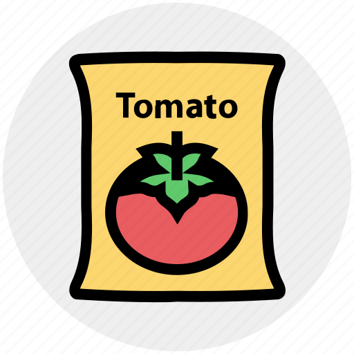 Food, sack, tomato, tomato bag, tomato pack, tomato sack, vegetable icon - Download on Iconfinder