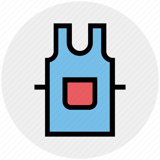 Apron, cooking dress, kitchen, protection, tools, utensils icon - Download on Iconfinder