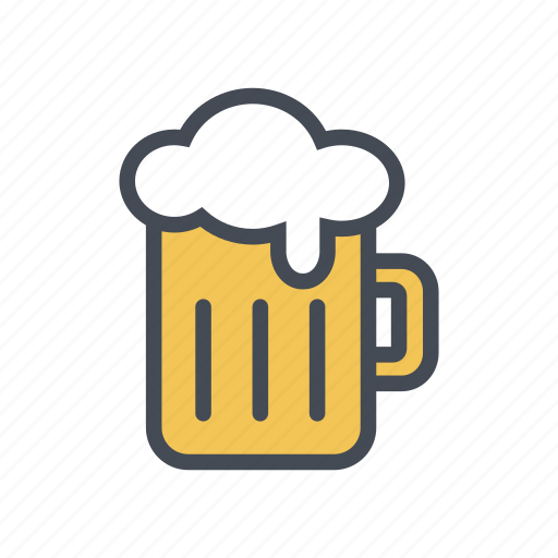 Alcohol, bar, beer, beverage, drink, happy hour, mug icon - Download on Iconfinder