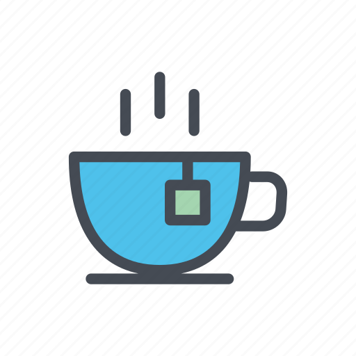 Beverage, cup, drink, high tea, hot tea, tea, tea bag icon - Download on Iconfinder