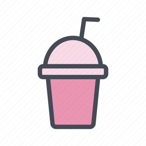 Beverage, drink, ice blended, milkshake, shake, smoothie, yogurt icon - Download on Iconfinder