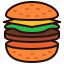 burger, dinner, drink, food, hamburger, lunch, meal 