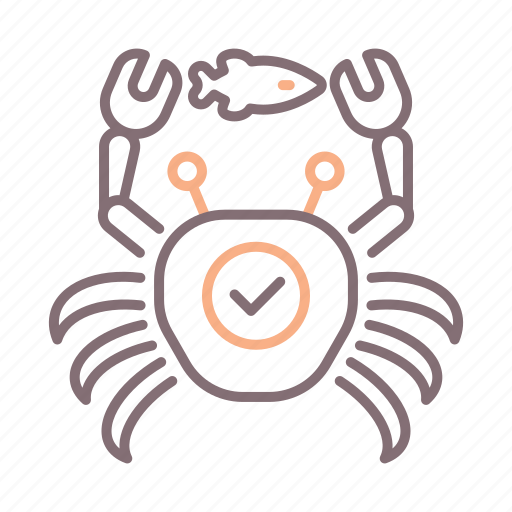 Crab, fish, fresh, seafood icon - Download on Iconfinder