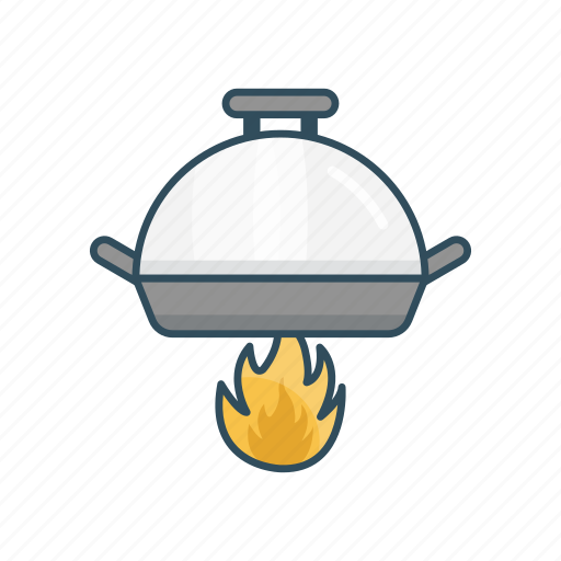 Burner, cooking, fire, hot, pan icon - Download on Iconfinder