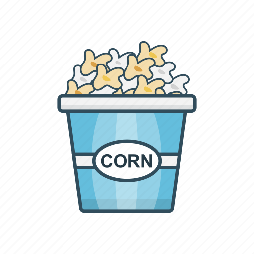 Eat, food, papercup, popcorn, snack icon - Download on Iconfinder