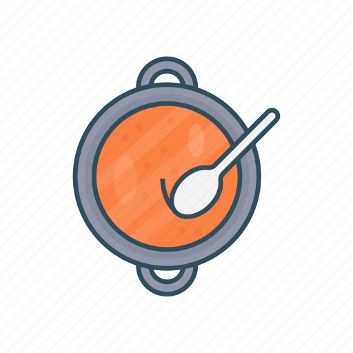Bowl, eat, food, soup, spoon icon - Download on Iconfinder