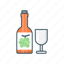 alcohol, beer, bottle, glass, wine 