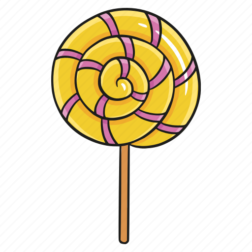 Candy, lollipop, lolly, stick icon - Download on Iconfinder