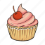 cake, cupcake, dessert, muffin 