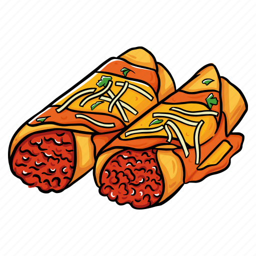 Cuisine, enchilada, food, mexican, tortilla icon - Download on Iconfinder
