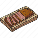 beef, sirloin, steak, tenderloin