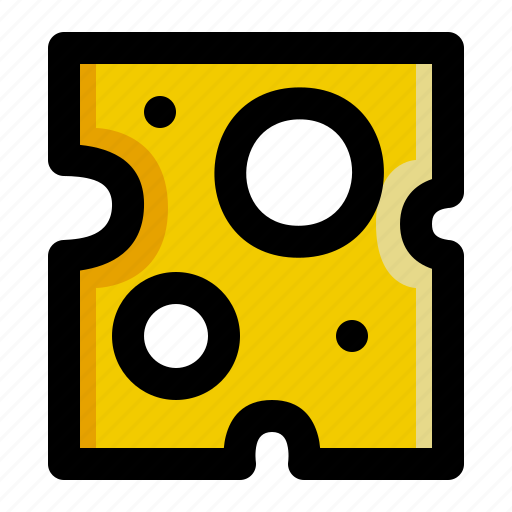 Cheese, dairy, food, healthy, italian, milk, slice icon - Download on Iconfinder