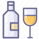 wine, drink, alcohol, bottle, glass