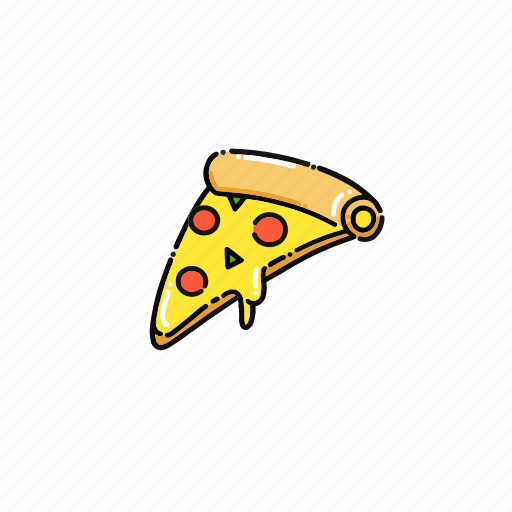 Pizza, food, meal, fast food, junk food, italian, slice icon - Download on Iconfinder