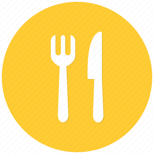 Food, fork, frokknife, knife, lunch, restaurant icon - Download on Iconfinder