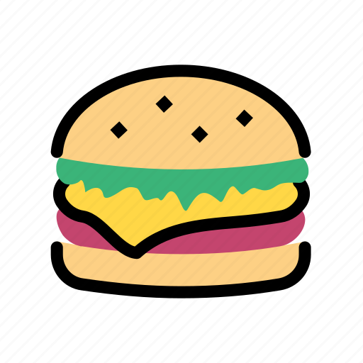 Burger, fast food, food, hamburger, menu icon - Download on Iconfinder