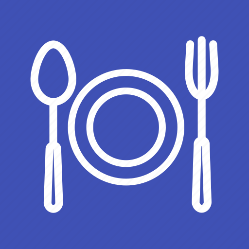 Cutlery, eat, food, fork, meal, plate, spoon icon - Download on Iconfinder