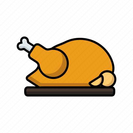 Food, chicken, chicken leg, thanksgiving icon - Download on Iconfinder