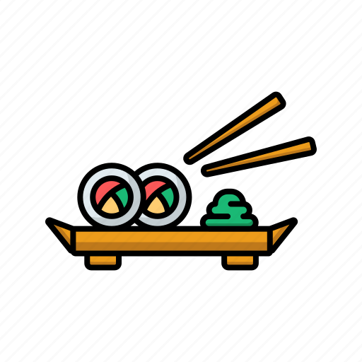 Food, sushi, sushi roll, wasabi, japanese food icon - Download on Iconfinder