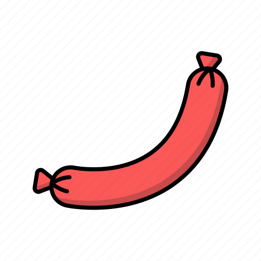Food, snack, sausage, fast food, hot dog icon - Download on Iconfinder
