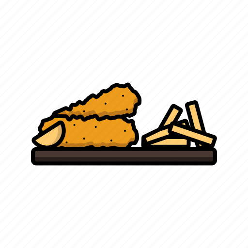 Food, fish and chips, seafood, fish icon - Download on Iconfinder