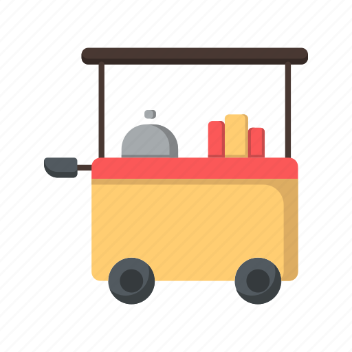 Food, food cart, dray, stand icon - Download on Iconfinder