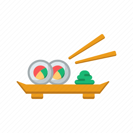 Food, sushi, sushi roll, japanese food, wasabi icon - Download on Iconfinder
