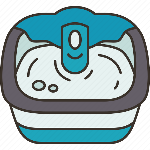 Foot, bath, water, pedicure, spa icon - Download on Iconfinder
