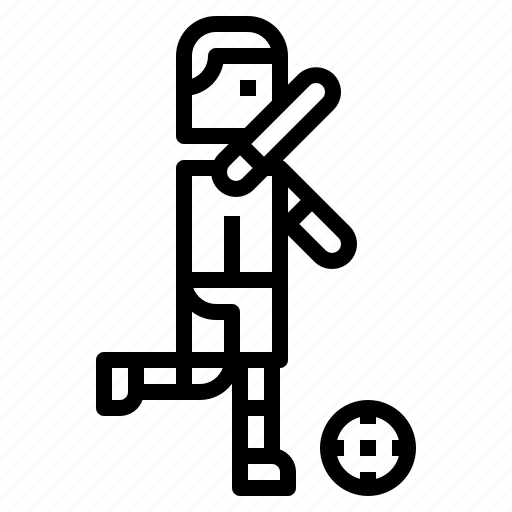 Football, player, soccer, ball icon - Download on Iconfinder